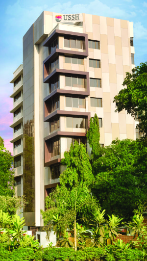 The Upasani Super Speciality Hospital (USSH) is a 60 bedded multi-specialty hospital providing clinical and surgical services specializing in orthopedics, gynecology, cardiology, neurology, and diagnostics.